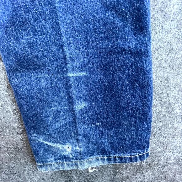 Vintage Calvin Klein Jeans Womens 14 Indigo Straight Leg Loose Fit 90s 80s - Picture 10 of 13